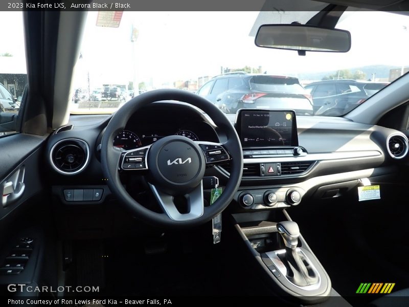 Aurora Black / Black 2023 Kia Forte LXS