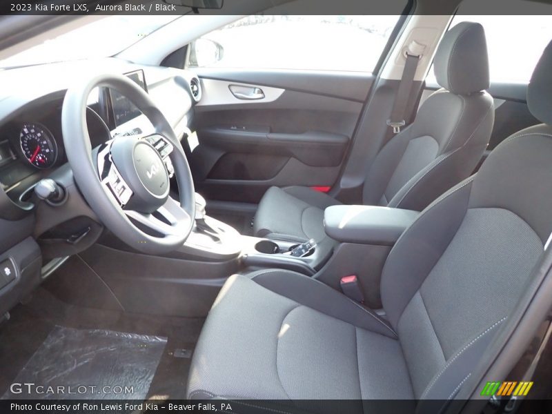 Aurora Black / Black 2023 Kia Forte LXS