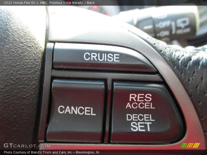 Polished Metal Metallic / Black 2012 Honda Pilot EX-L 4WD