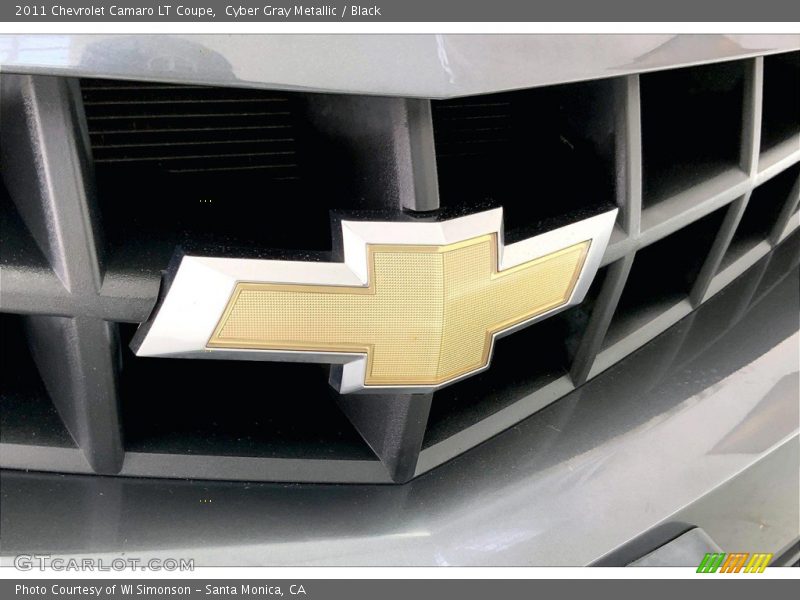Cyber Gray Metallic / Black 2011 Chevrolet Camaro LT Coupe