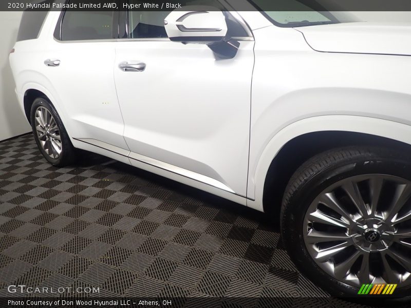 Hyper White / Black 2020 Hyundai Palisade Limited AWD