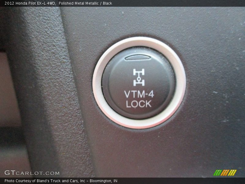 Polished Metal Metallic / Black 2012 Honda Pilot EX-L 4WD