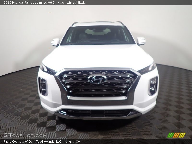 Hyper White / Black 2020 Hyundai Palisade Limited AWD