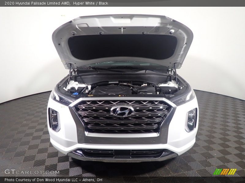 Hyper White / Black 2020 Hyundai Palisade Limited AWD