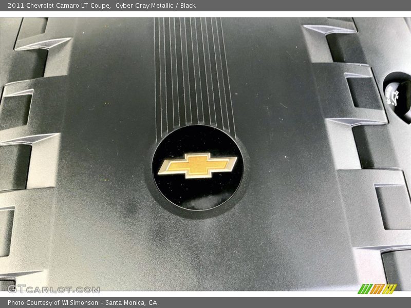 Cyber Gray Metallic / Black 2011 Chevrolet Camaro LT Coupe