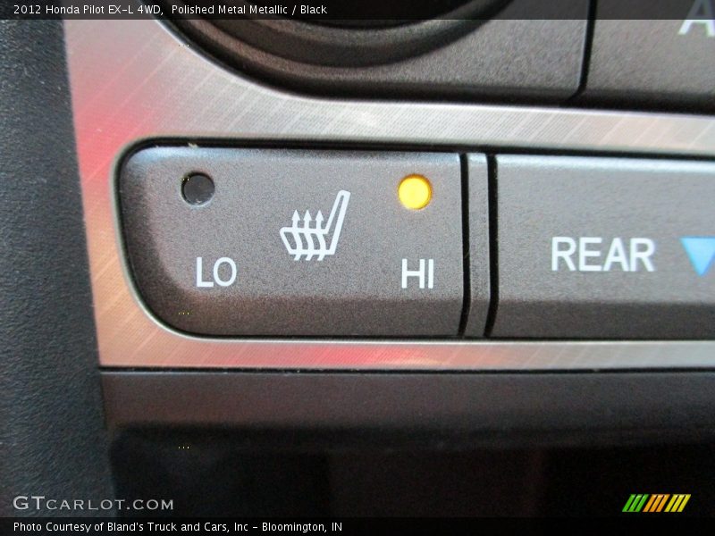 Polished Metal Metallic / Black 2012 Honda Pilot EX-L 4WD