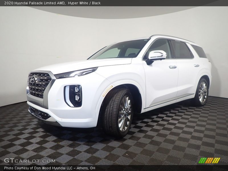 Hyper White / Black 2020 Hyundai Palisade Limited AWD