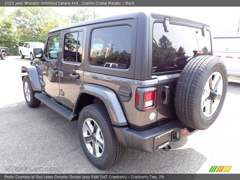Granite Crystal Metallic / Black 2023 Jeep Wrangler Unlimited Sahara 4x4