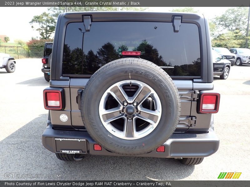Granite Crystal Metallic / Black 2023 Jeep Wrangler Unlimited Sahara 4x4