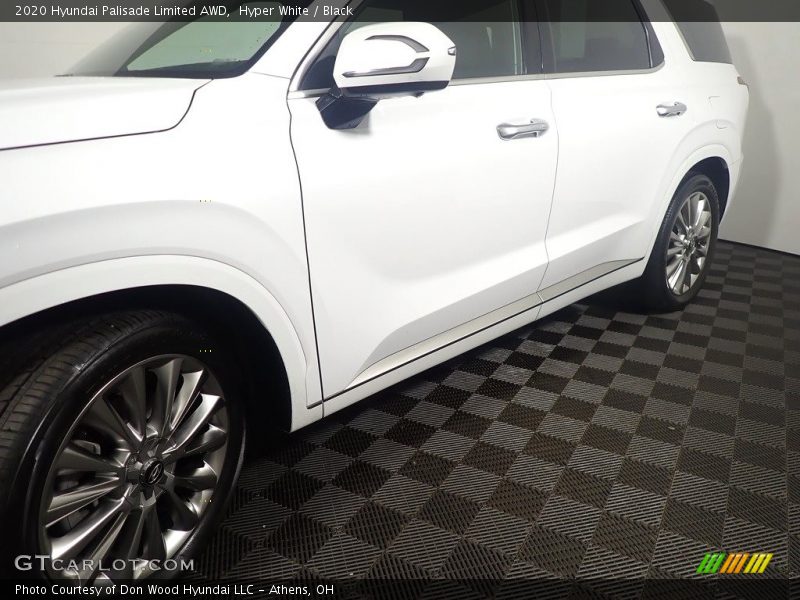 Hyper White / Black 2020 Hyundai Palisade Limited AWD