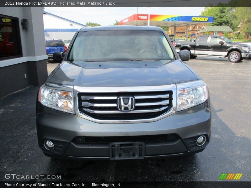Polished Metal Metallic / Black 2012 Honda Pilot EX-L 4WD