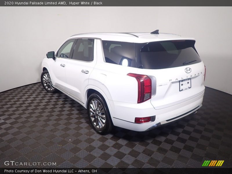 Hyper White / Black 2020 Hyundai Palisade Limited AWD
