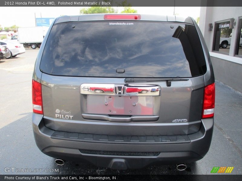 Polished Metal Metallic / Black 2012 Honda Pilot EX-L 4WD