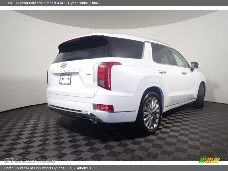 Hyper White / Black 2020 Hyundai Palisade Limited AWD