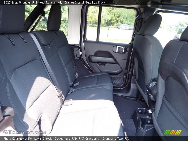 Granite Crystal Metallic / Black 2023 Jeep Wrangler Unlimited Sahara 4x4