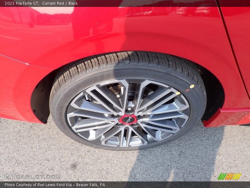 Currant Red / Black 2023 Kia Forte GT
