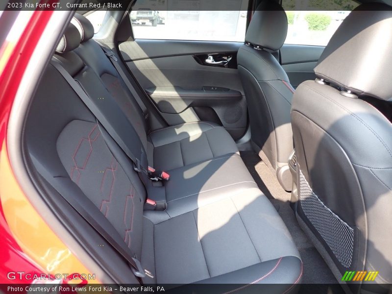 Currant Red / Black 2023 Kia Forte GT
