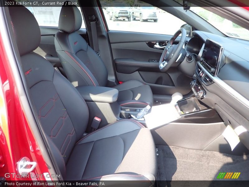 Currant Red / Black 2023 Kia Forte GT