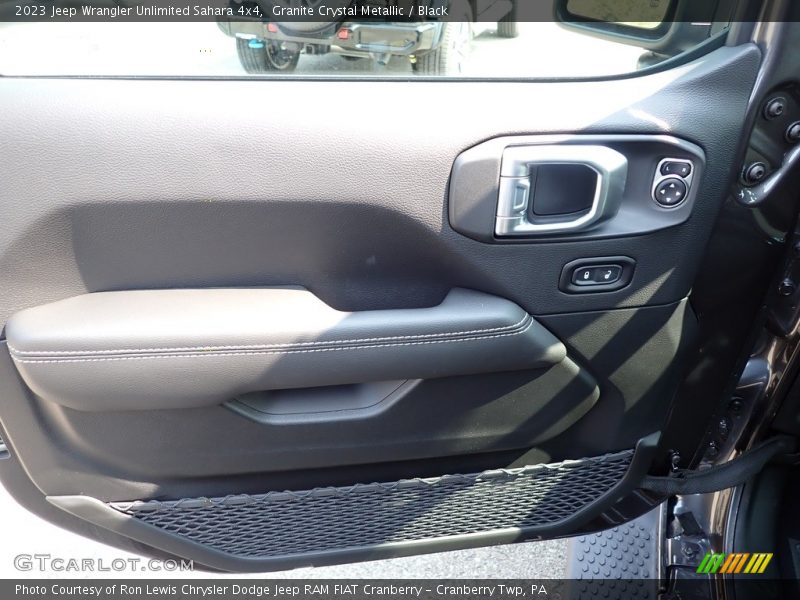 Granite Crystal Metallic / Black 2023 Jeep Wrangler Unlimited Sahara 4x4