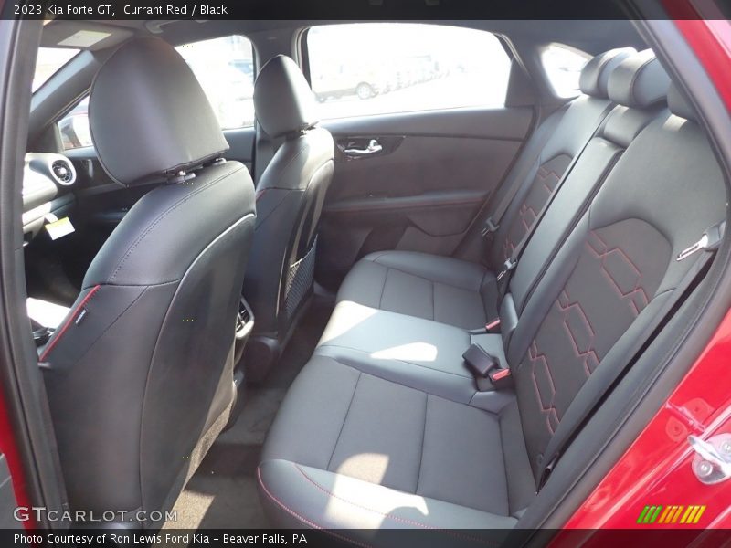 Currant Red / Black 2023 Kia Forte GT