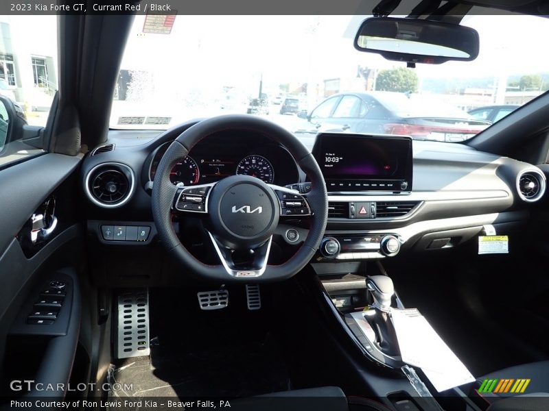 Currant Red / Black 2023 Kia Forte GT