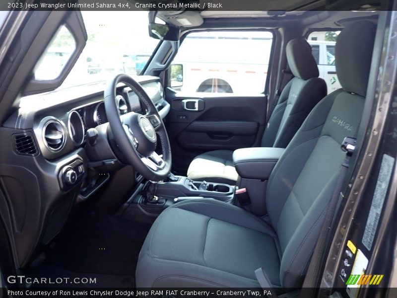 Granite Crystal Metallic / Black 2023 Jeep Wrangler Unlimited Sahara 4x4