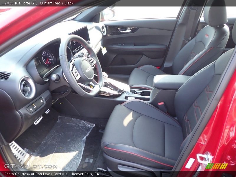 Currant Red / Black 2023 Kia Forte GT