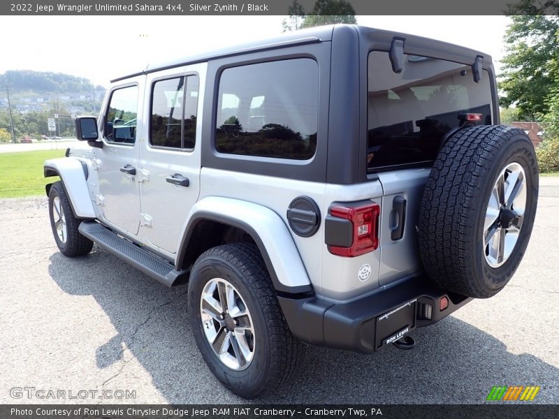 Silver Zynith / Black 2022 Jeep Wrangler Unlimited Sahara 4x4