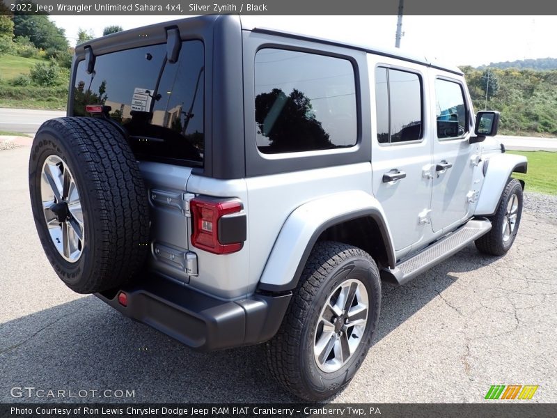 Silver Zynith / Black 2022 Jeep Wrangler Unlimited Sahara 4x4