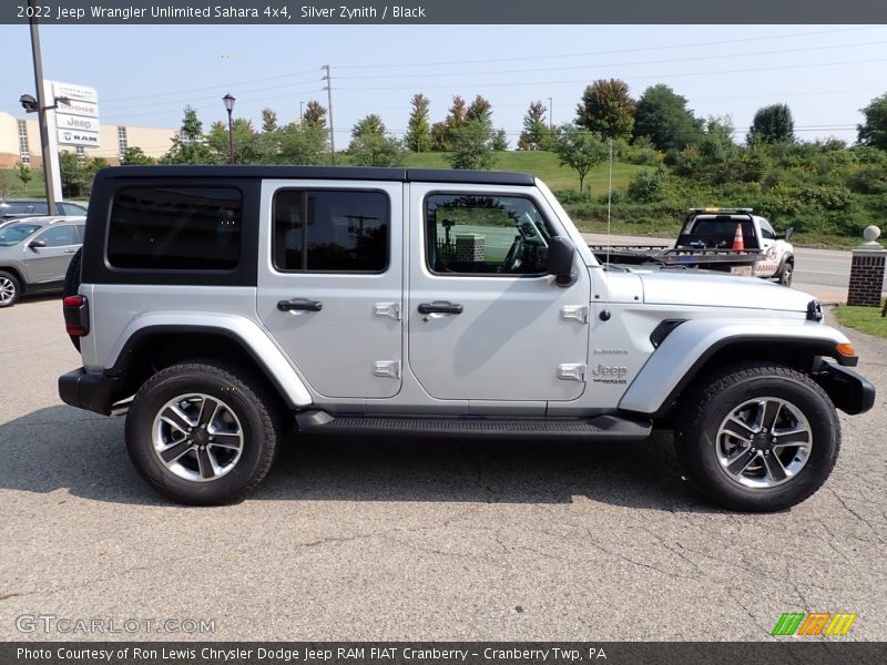 Silver Zynith / Black 2022 Jeep Wrangler Unlimited Sahara 4x4