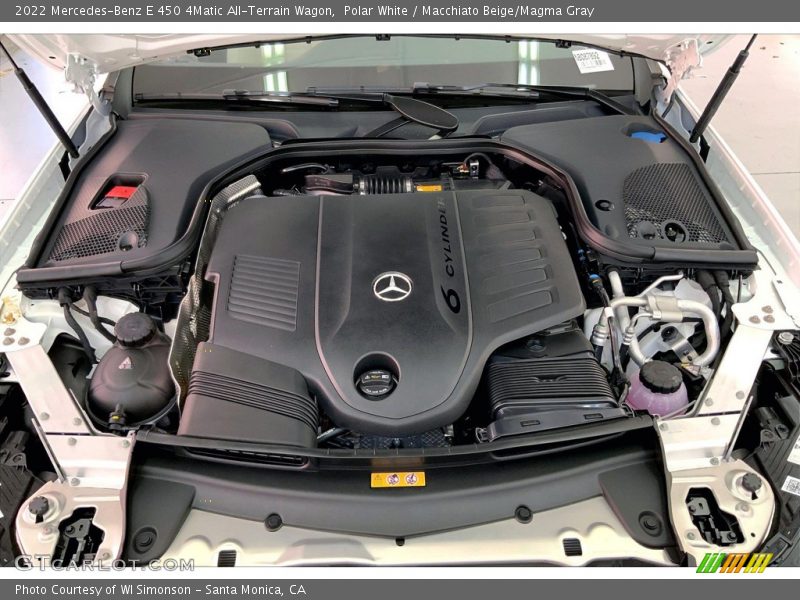  2022 E 450 4Matic All-Terrain Wagon Engine - 3.0 Liter Turbocharged DOHC 24-Valve VVT Inline 6 Cylinder w/EQ Boost