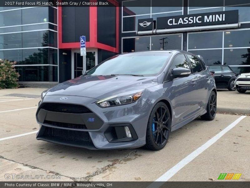 Stealth Gray / Charcoal Black 2017 Ford Focus RS Hatch