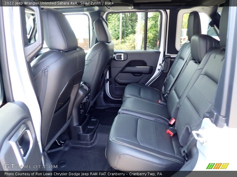 Rear Seat of 2022 Wrangler Unlimited Sahara 4x4