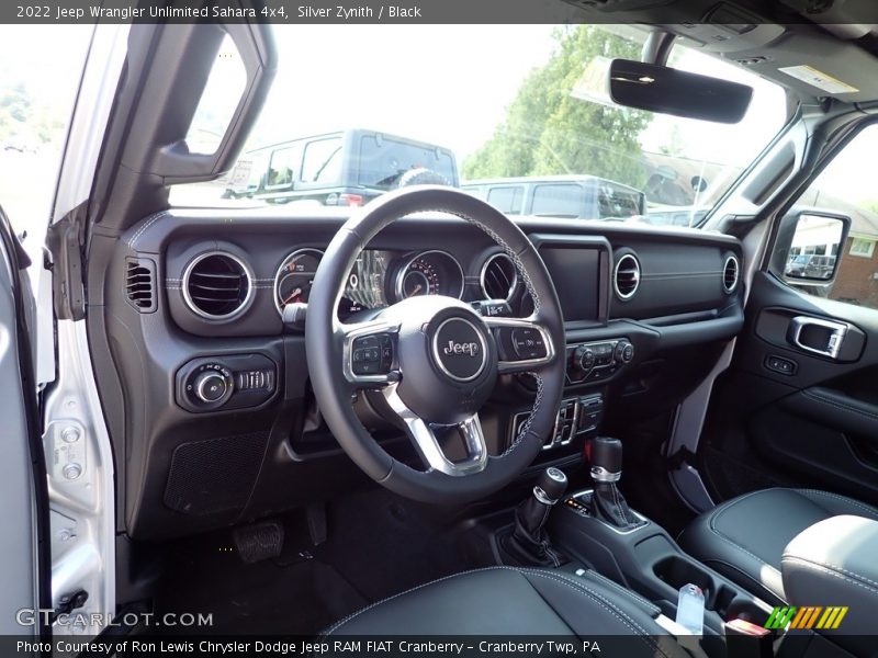 Dashboard of 2022 Wrangler Unlimited Sahara 4x4
