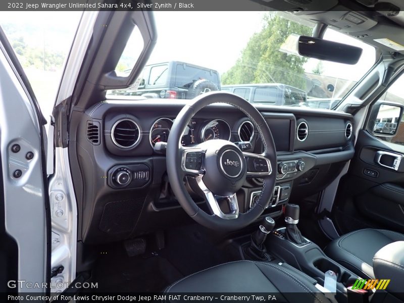 Silver Zynith / Black 2022 Jeep Wrangler Unlimited Sahara 4x4