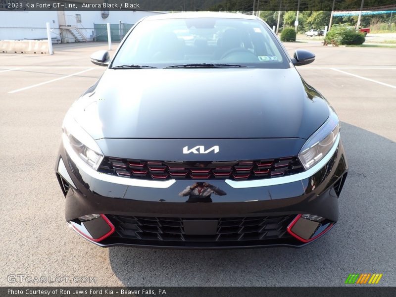 Aurora Black / Black 2023 Kia Forte GT-Line