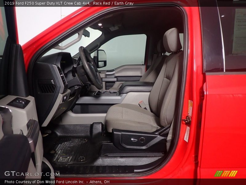 Race Red / Earth Gray 2019 Ford F250 Super Duty XLT Crew Cab 4x4