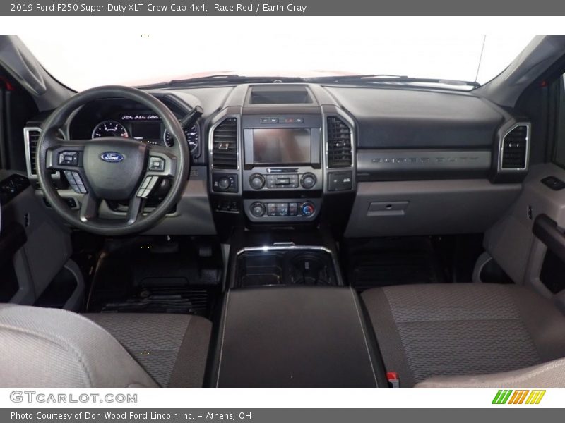 Race Red / Earth Gray 2019 Ford F250 Super Duty XLT Crew Cab 4x4