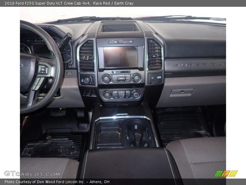 Race Red / Earth Gray 2019 Ford F250 Super Duty XLT Crew Cab 4x4