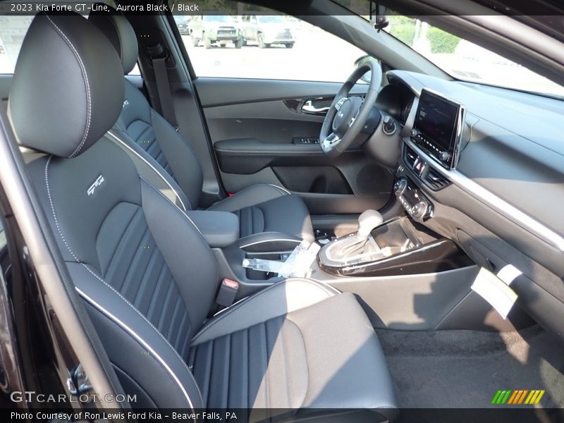Aurora Black / Black 2023 Kia Forte GT-Line