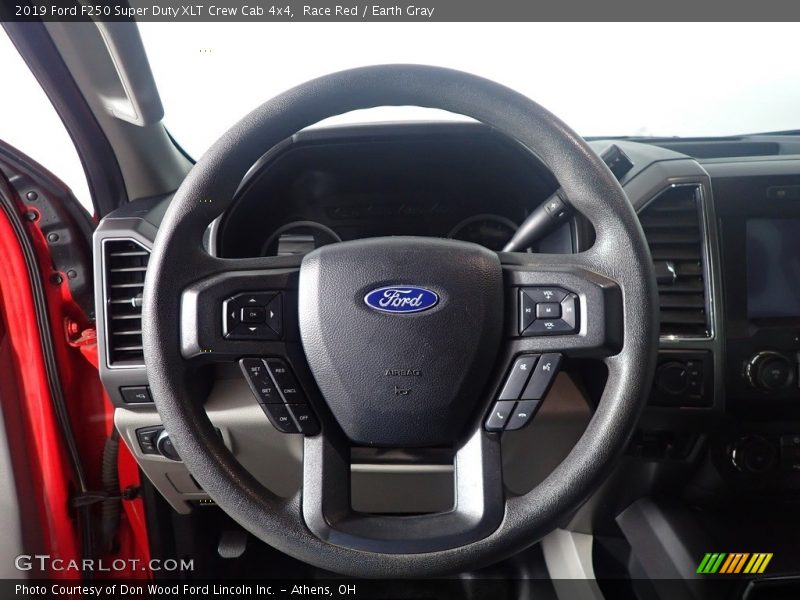 Race Red / Earth Gray 2019 Ford F250 Super Duty XLT Crew Cab 4x4