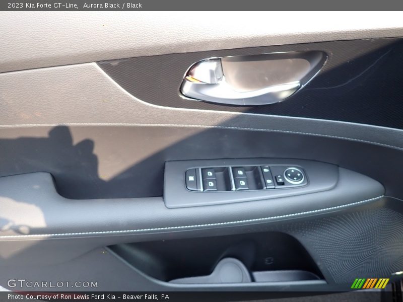 Aurora Black / Black 2023 Kia Forte GT-Line