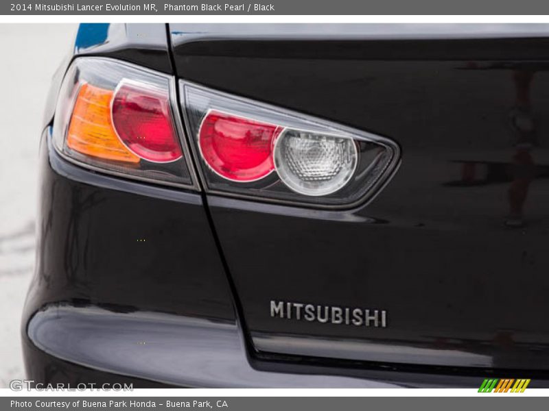 Phantom Black Pearl / Black 2014 Mitsubishi Lancer Evolution MR