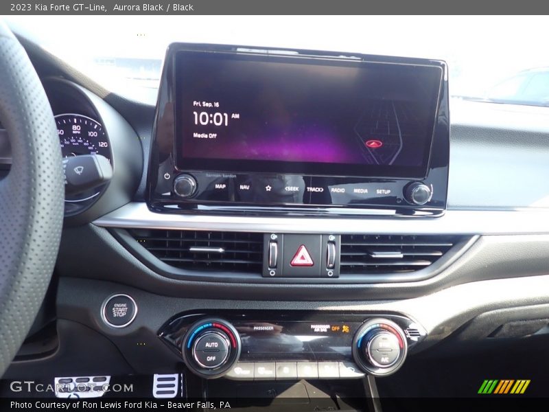 Aurora Black / Black 2023 Kia Forte GT-Line