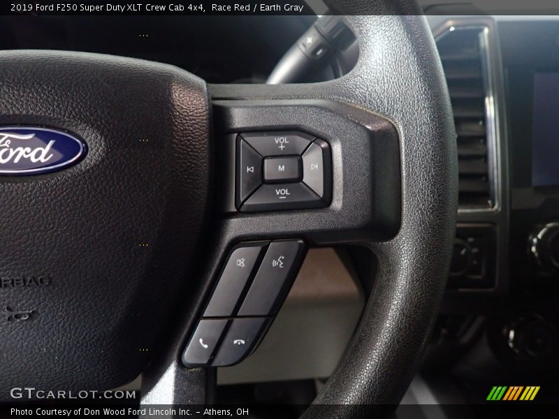 Race Red / Earth Gray 2019 Ford F250 Super Duty XLT Crew Cab 4x4
