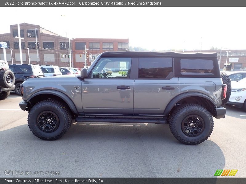  2022 Bronco Wildtrak 4x4 4-Door Carbonized Gray Metallic