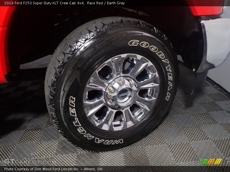 Race Red / Earth Gray 2019 Ford F250 Super Duty XLT Crew Cab 4x4