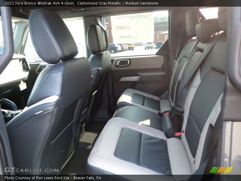 Rear Seat of 2022 Bronco Wildtrak 4x4 4-Door
