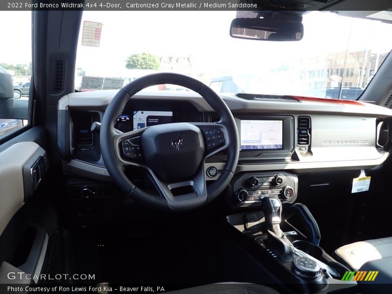 Carbonized Gray Metallic / Medium Sandstone 2022 Ford Bronco Wildtrak 4x4 4-Door
