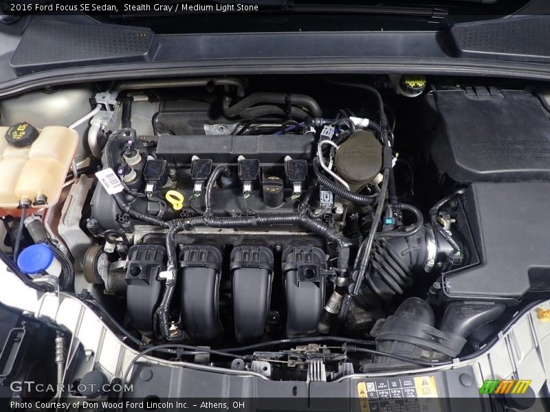 Stealth Gray / Medium Light Stone 2016 Ford Focus SE Sedan